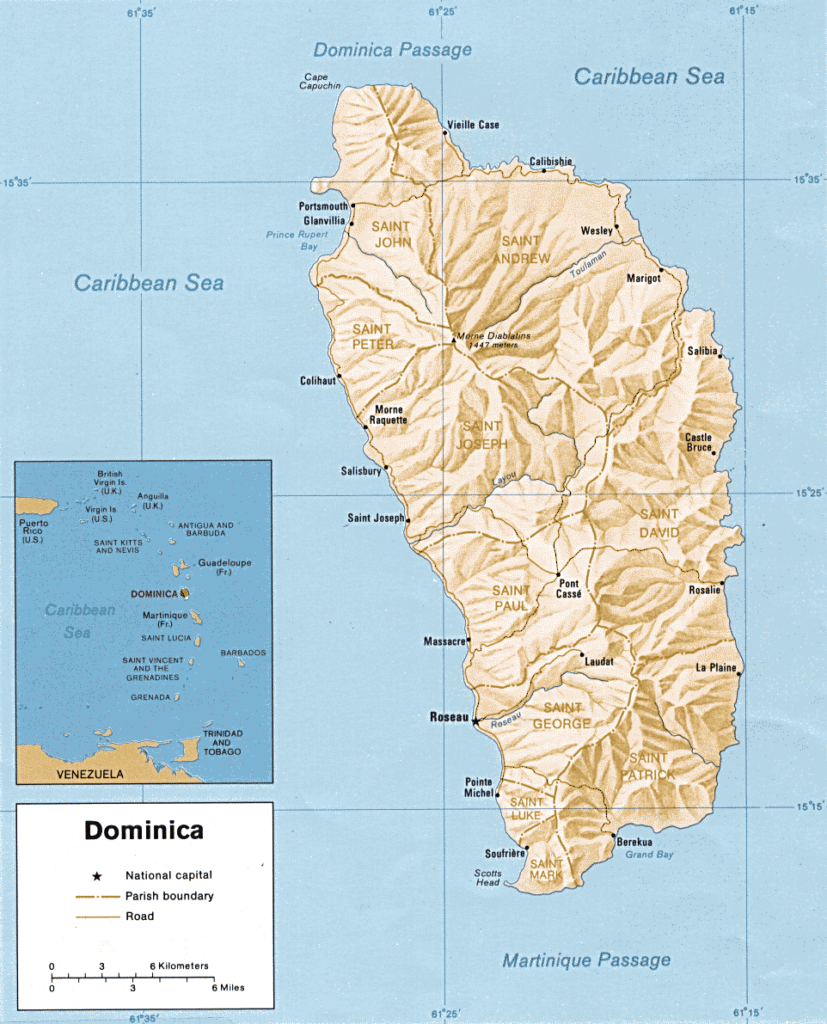 Географія Домініки