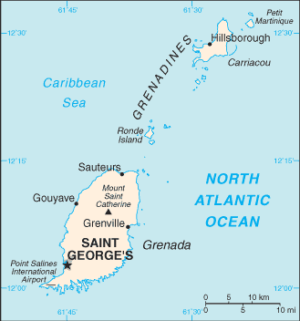 Географія Гренади