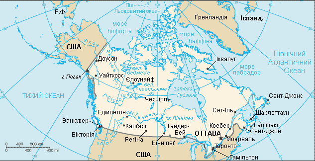 Географія Канади