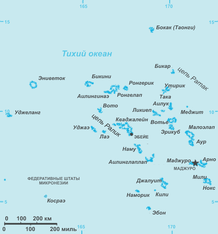 Географія Маршаллових Островів