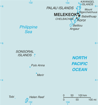 Географія Палау