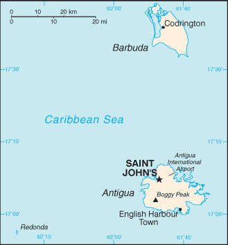 Географія Антигуа і Барбуди