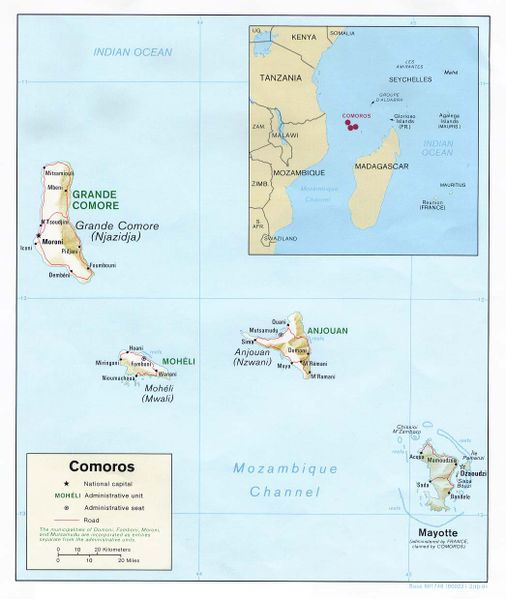 Географія Коморських Островів