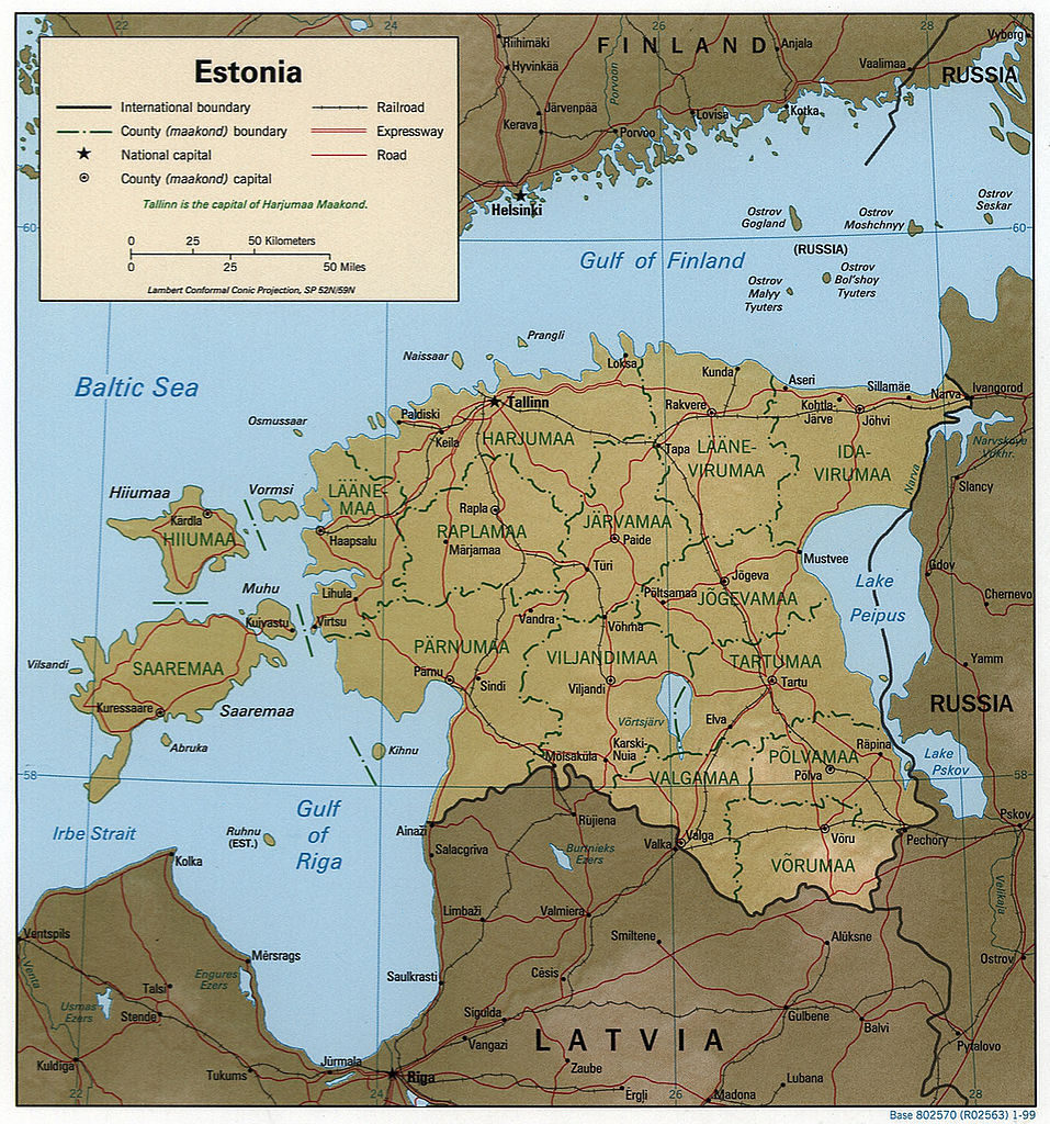 Географія Естонії
