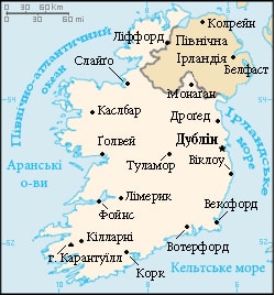 Географія Ірландії