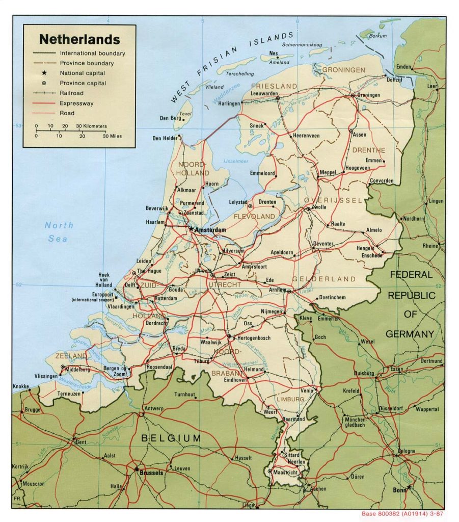 Географія Нідерландів