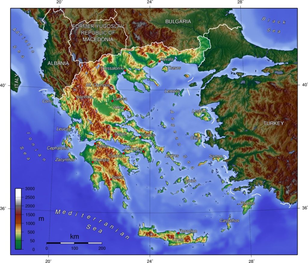 Карти Греції | MERKATOR