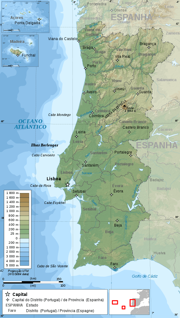 Географія Португалії