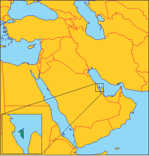Бахрейн на карті