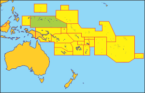 Федеративні Штати Мікронезії на карті