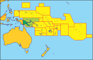 Папуа Нова Гвінея на карті