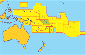 Тувалу на карті