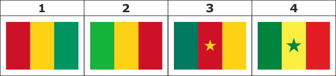 Прапори країн Африки1