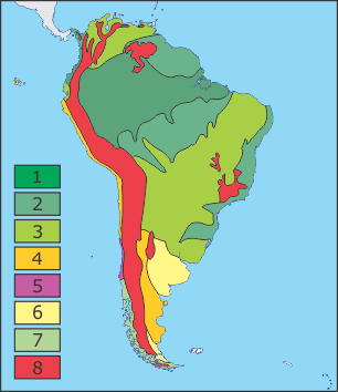 Природні зони Південної Америки