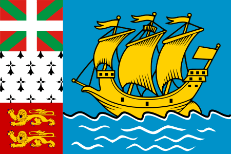 Флаг Сен-Пьер и Микелона