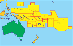 Австралія на карті