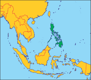 Філіппіни на карті