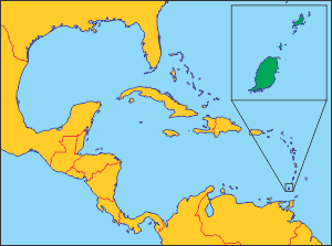 Гренада на карті