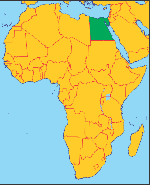 Єгипет на карті