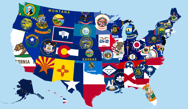 Прапори штатів США