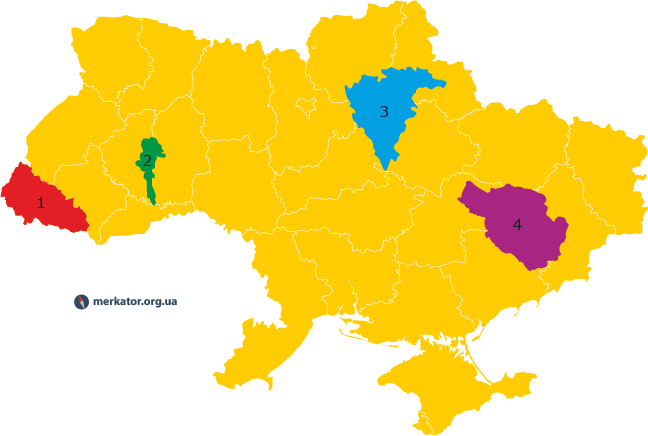 Річкові басейни України