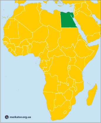 Карта Єгипту