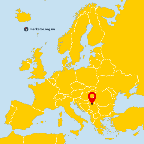 Белград на карті