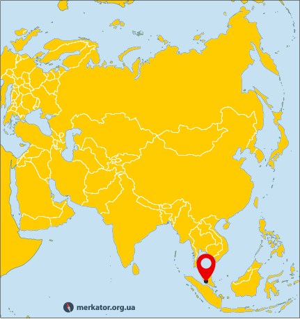 Куала-Лумпур на карті
