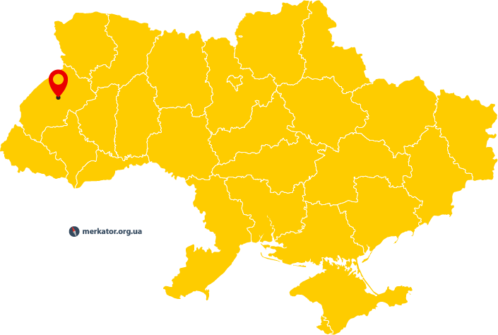 Львів на карті