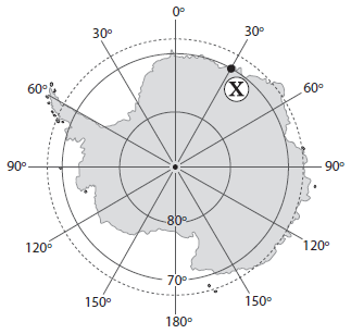 Антарктида карта