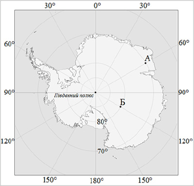 Антарктида на карті