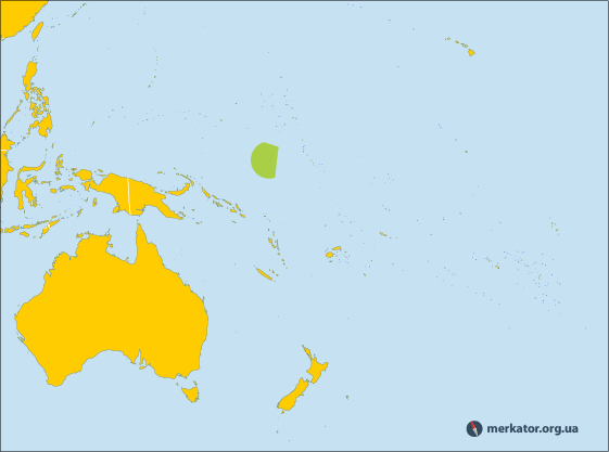 Науру на карті
