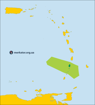 Сент-Вінсент і Гренадини на карті