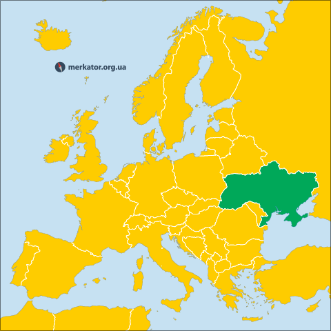 Україна на карті