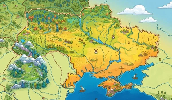 Україна: територія, політико-географічне положення, устрій