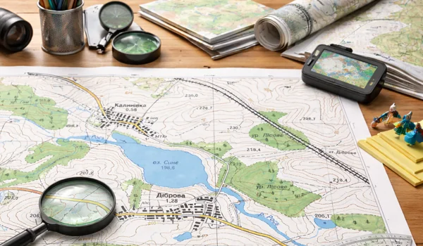 Топографія та картографія